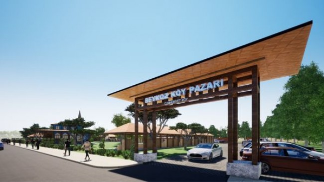 Baldan Cevize “Beykoz Köy Pazarı” Kuruluyor!..