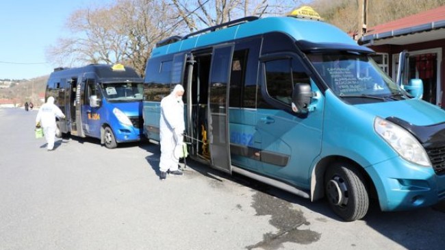 BEYKOZ’DA KORONAVİRÜSE KARŞI İLAÇLAMA SEFERBERLİĞİ DEVAM EDİYOR!..