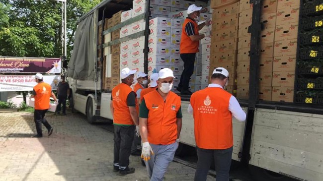 İBB, Beykoz’da Ücretsiz Fide Dağıttı!..