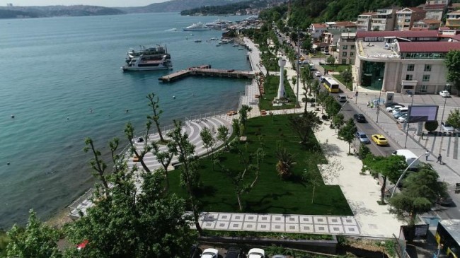 Beykoz Sahili Yeni Çehresine Kavuşuyor