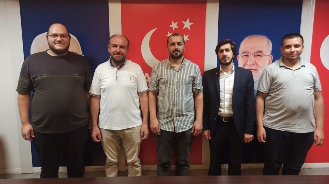 Saadet Partisi Beykoz İlçe Gençlik Kolları Başkanlığında bayrak değişimi!..