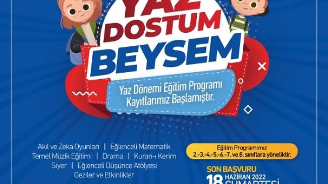 Belediye Yaz Okul Programı!…