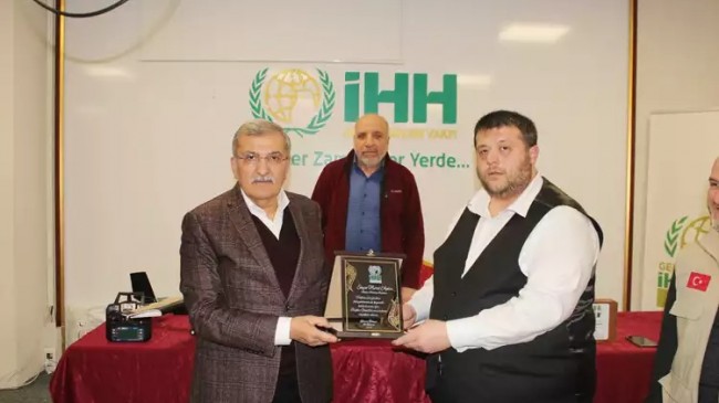 Başkan Aydın İHH’ya Konuk Oldu!…