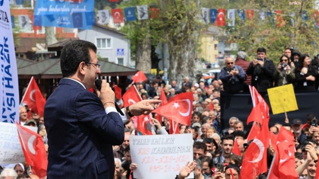 İMAMOĞLU “ANADOLU HİSARI’NI ÇOK SEVECEKSİNİZ” !…