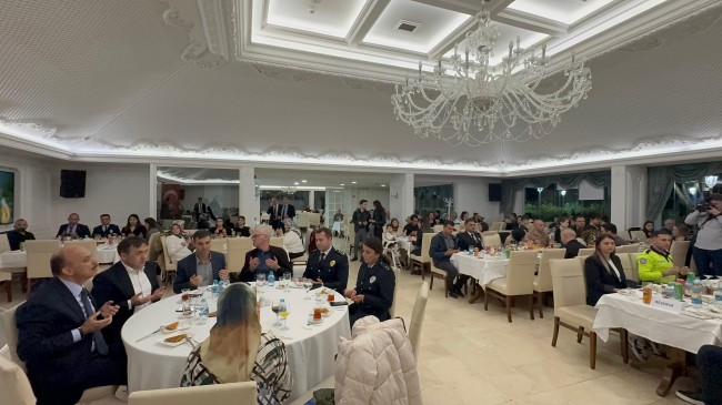 Beykoz’da emniyet mensupları ve aileleri iftarda buluştu