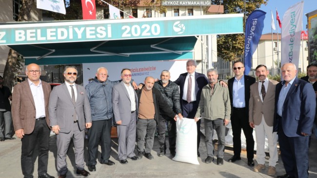 BEYKOZ’DA ARICILARA KIŞLIK YEM DESTEĞİ