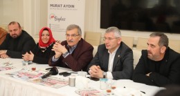 Murat Aydın Beykoz’da STK yöneticileriyle bir araya geldi!..