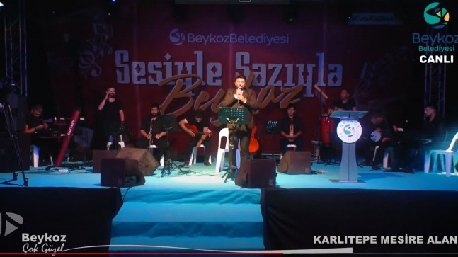 BEYKOZ’DA “SESİYLE SAZIYLA” MÜZİK ŞÖLENİ BAŞLADI
