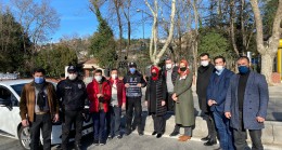 AK Parti Beykoz’dan görev başındaki polise doğum günü sürprizi!..
