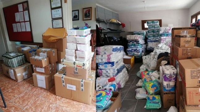 Muhtarlardan Manavgat’a Yardım Eli!…