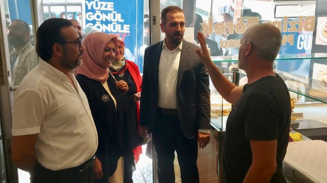 AK PARTİ BEYKOZ 45 MAHALLEDE ESNAF İLE BULUŞTU!…
