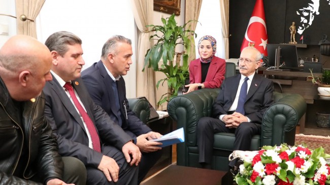 BEYKOZLU MUHTARLAR KILIÇDAROĞLU İLE GÖRÜŞTÜ!…