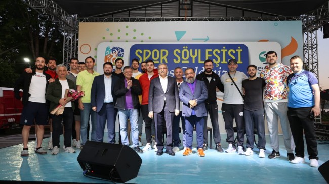 Beykoz’da Gençler Spor Söyleşi’nde Yılmaz Vural’la Bir Araya Geldi!…