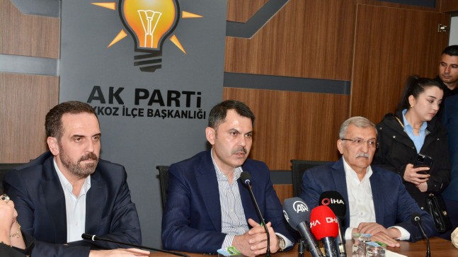 Bakan Kurum AK Parti Beykoz İlçe Başkanlığını Ziyaret Etti!…
